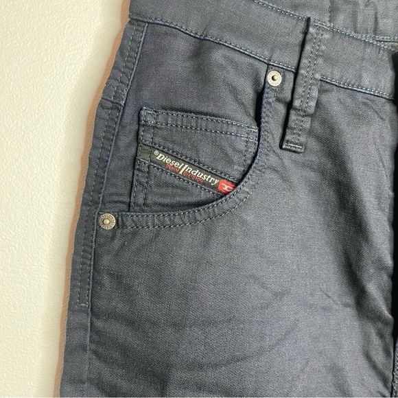 Diesel Women's Size 25 D Plata Boyfriend Jogg Jeans Dark Navy Stretch NWT - Picture 5 of 15